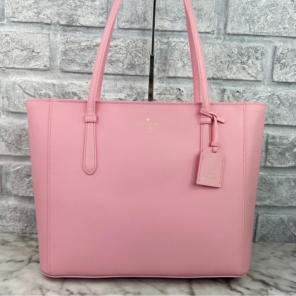 Kate Spade Medium Tote Shoulder Bag In Mitten Pink